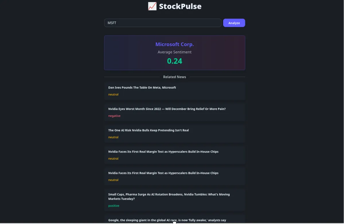 Stock Pulse